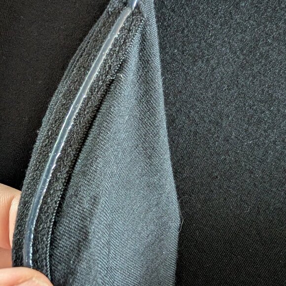 Oh Polly Devi black mini dress long sleeve sweetheart Size 10 LBD Club Party - Picture 5 of 11